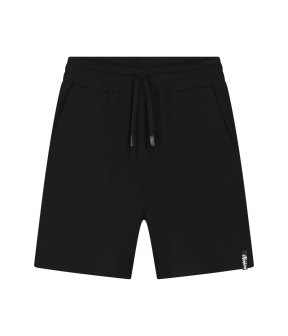 Malelions Signature Waffle Short Shorts Zwart Mm2-ss25-34