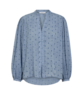 Co Couture Dottiecc Blouses Blauw 35763