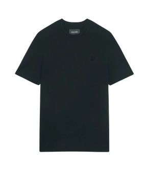 Lyle&scott Tonal Eagle T-shirts Zwart Ts400ton