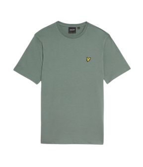 Lyle&scott Plain T-shirts Donkergroen Ts400vog