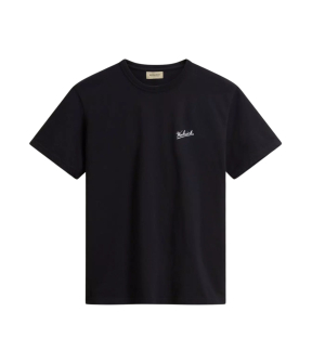 Woolrich Logo T-shirt T-shirts Zwart Cfwote0144mrut2926