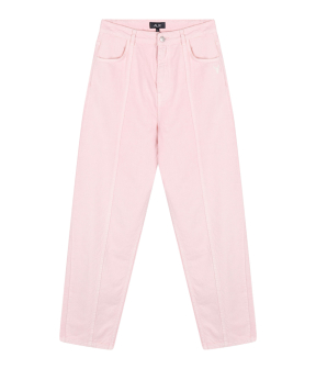 Alix The Label Linen Look Pants Pantalons Roze 2503104018