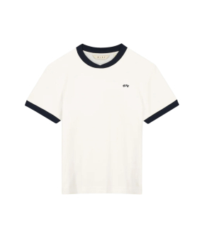 ØlÅf Signature Ringer Tee T-shirts Off White W200111
