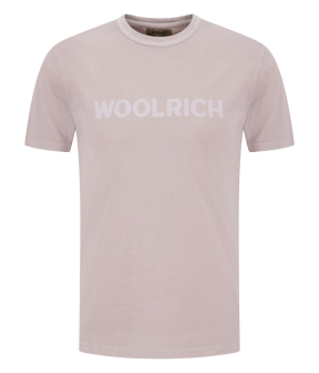 Woolrich Light Garment Dyed T-shirt T-shirts Beige Cfwote0146mrut3708