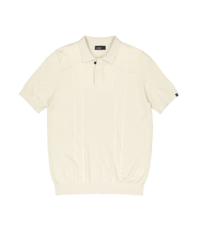 Butcher Of Blue Ripley Knit Polo Polos Creme M2516017