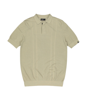 Butcher Of Blue Ripley Knit Polo Polos Groen M2516017