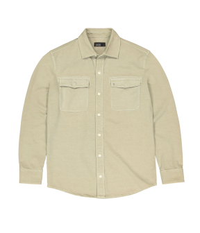 Butcher Of Blue Finn Pocket Jersey Overshirt Overshirts Groen M2514021
