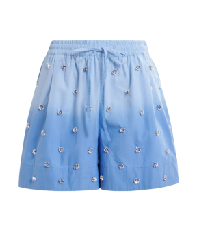Essentiel Antwerp  Shorts Blauw Hichigan