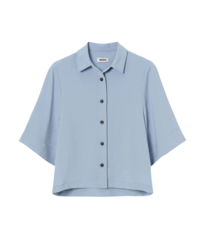 Zenggi  Blouses Blauw V04-1026 289