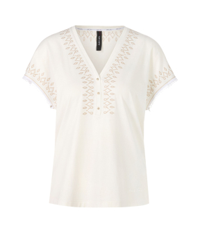 Marccain  T-shirts Off White Yc 48.60 J69