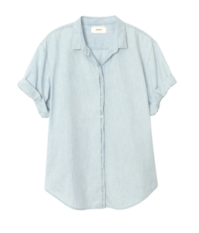 Xirena Channing Blouses Lichtblauw X5chm114