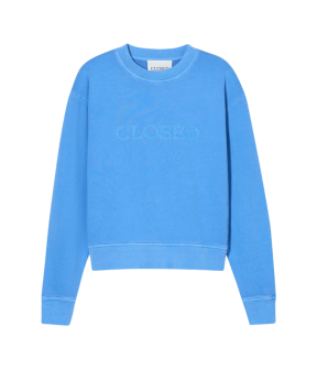 Closed Logo Crewneck Sweaters Blauw C95900-46y-am