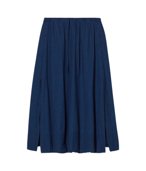 Closed Slit Skirt Rokken Donkerblauw C93330-190-27