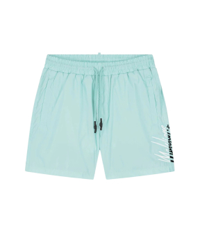 Malelions Split Swim Shorts Zwembroeken Blauw Mm3-ss25-13