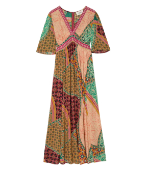 Ba&sh Fanta Jurken Multicolor 1e25fant