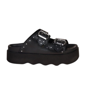 Scholl Heather Slippers Zwart F32305