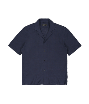 Butcher Of Blue Ripley Structure Shirt T-shirts Donkerblauw M2516020