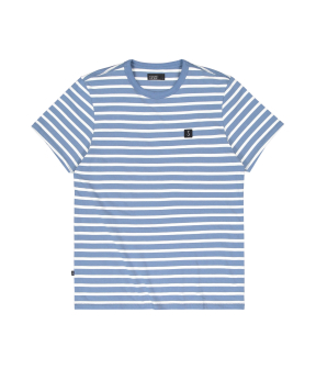 Butcher Of Blue Classic Stripe Tee T-shirts Blauw M2212079