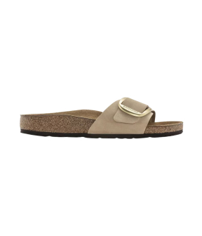Birkenstock Madrid Big  Buckle Slippers Zand 1024009