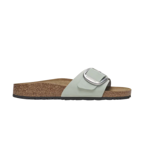 Birkenstock Madrid Big  Buckle Slippers Lichtblauw 1029293
