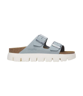 Birkenstock Arizona Chucky Leve Slippers Lichtblauw 1029141