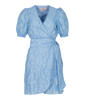 Freebird Dress  Blauw Blossom Mini