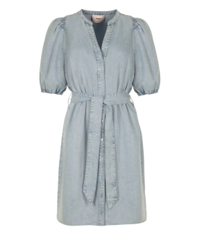 Freebird Dress  Lichtblauw Dael