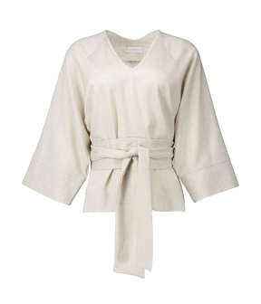 Bardou  Kimonos Beige Franky Kimono