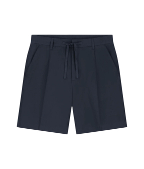 ØlÅf Cotton Linen Shorts Shorts Donkerblauw M210402