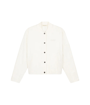 ØlÅf Sun Denim Bomber Jacket Bomberjacks Off White W210502