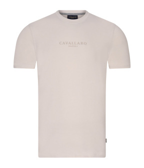 Cavallaro Bari T-shirts Ecru 117251000