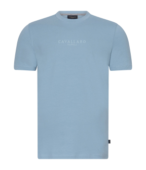 Cavallaro Bari T-shirts Lichtblauw 117251000