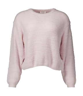 American Vintage Ligeway Sweaters Lichtroze Lig18ae25