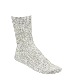 Birkenstock Cotton Slub Sokken Grijs 1008032