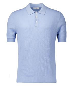 Gran Sasso  Polos Lichtblauw 57113/20620