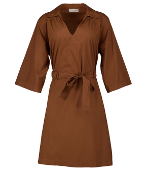 Bardou  Jurken Bruin Leya Dress