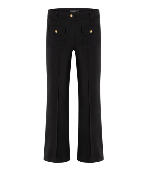 Cambio Farah Patched Pocket Pantalons Zwart 6111 0427 00