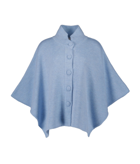 Bardou  Ponchos Lichtblauw Della