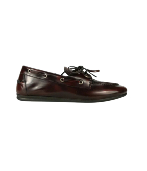 Posa  Loafers Bordeaux Boat Loafer Brushed