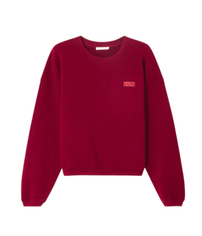 American Vintage Izubird Sweaters Bordeaux Izu03ah25