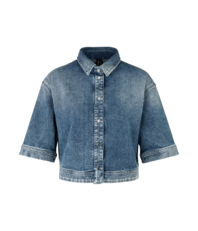 Marccain  Blouses Blauw Zs 51.12 D03
