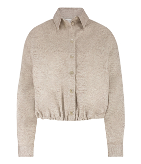 Nukus Lara Blouse Strass Blouses Zand Nkf02047