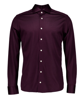 Eton  Lange Mouw Overhemden Bordeaux 100013971