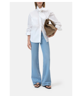 Closed Scarf Shirt Blouses Wit C94789-252-22
