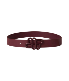 Munthe Latter Leren Riemen Bordeaux 253-1952-25350