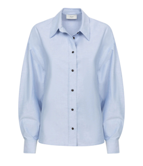 Âme Antwerp  Blouses Lichtblauw Mason Oxford