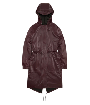 Rains String W Parka's Bordeaux 18550 String W