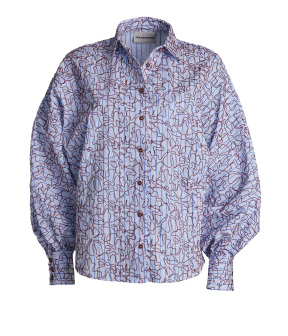 Femmes Du Sud Bs-0023 Blouses Multicolor Gilberte