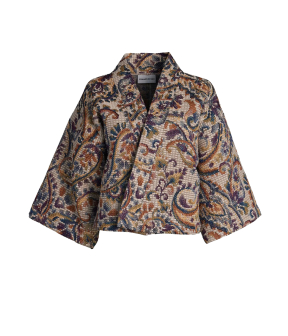 Femmes Du Sud Jk-0018 Jackets Multicolor Esmay Jacquard