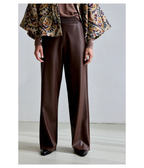 Femmes Du Sud Pt-0036 Pantalons Bruin Delphine